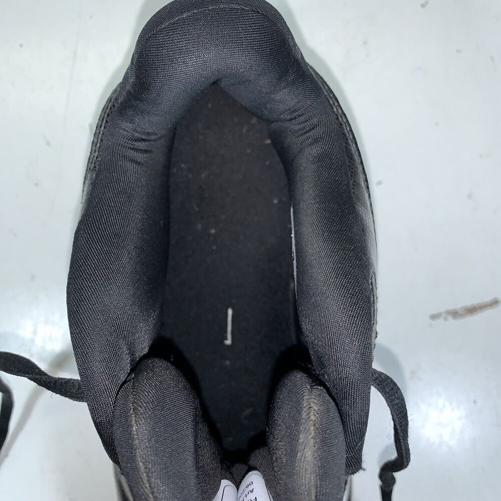 UNDER ARMOUR Mid FOOTBALL CLEATS BLACK/SILVER Men's US Size 12 - Picture 15 of 16